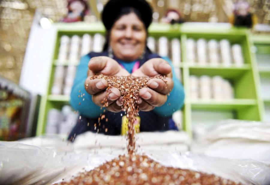 Quinua peruana conquista China