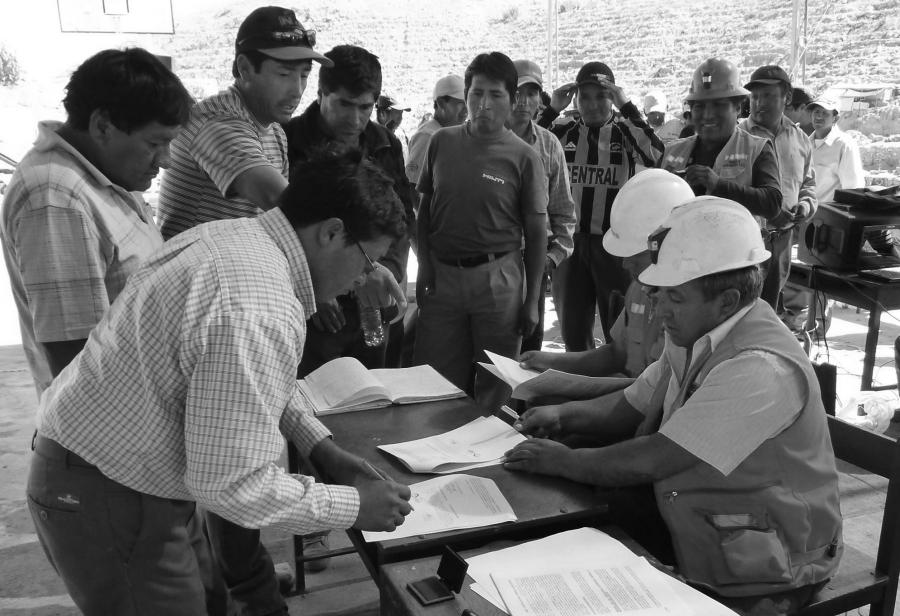 Importancia de plantas en formalización minera