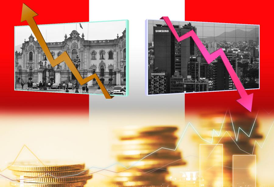 El Estado crece, pero la economía decrece