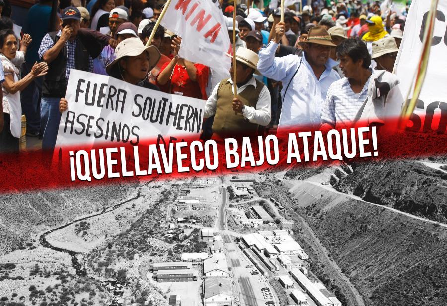 ¡Quellaveco bajo ataque!
