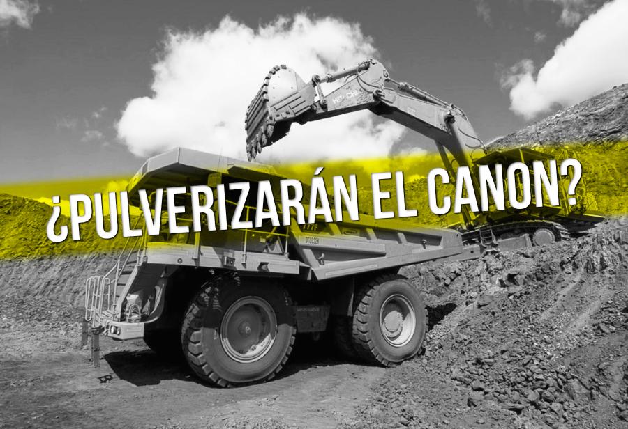Izquierda pretende pulverizar el canon