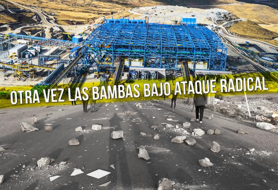 Otra vez Las Bambas bajo ataque radical