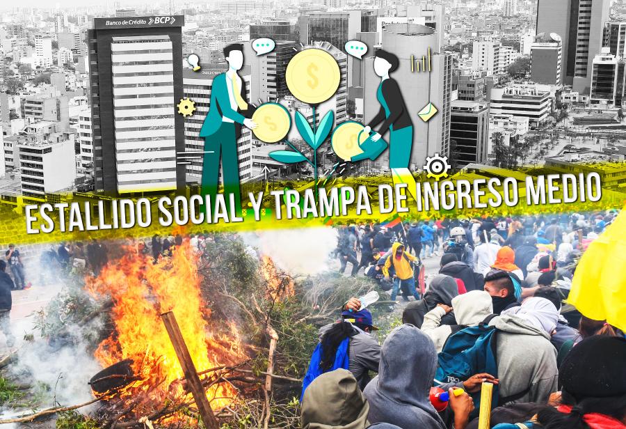 Estallido social y trampa de ingreso medio