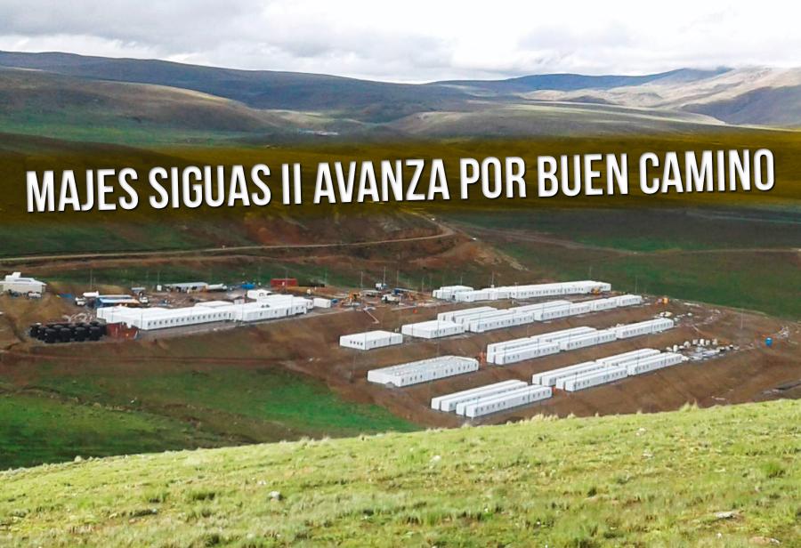 Majes Siguas II avanza por buen camino