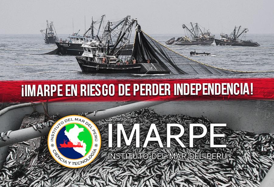 ¡Imarpe en riesgo de perder independencia!