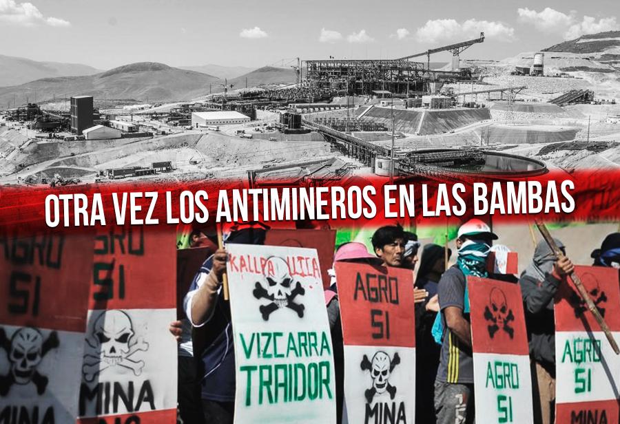 Otra vez los antimineros en Las Bambas