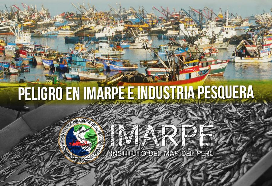 Peligro en Imarpe e industria pesquera