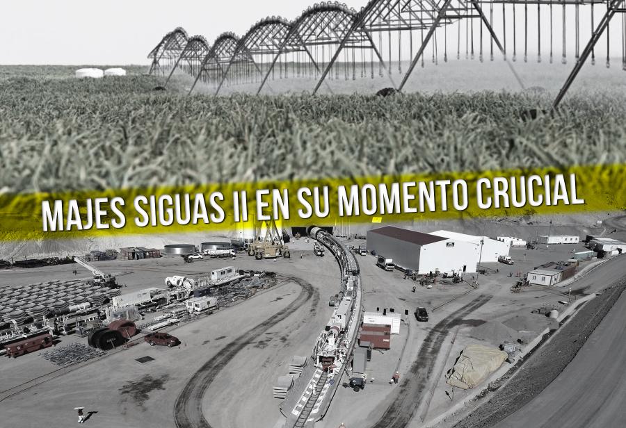 Majes Siguas II en su momento crucial