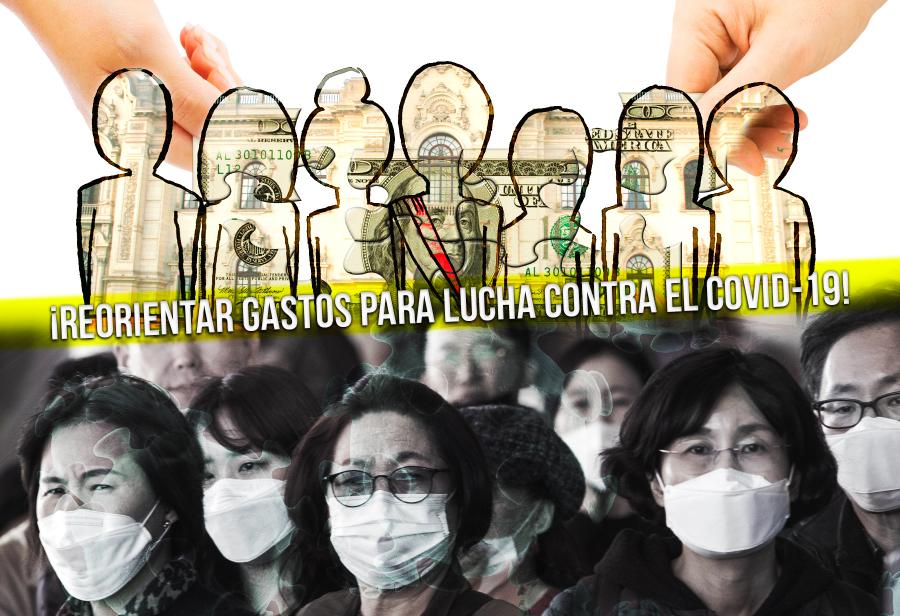 ¡Reorientar gastos para lucha contra el Covid-19!