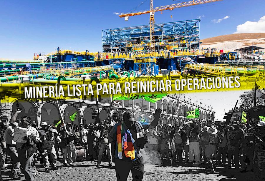 Minería lista para reiniciar operaciones