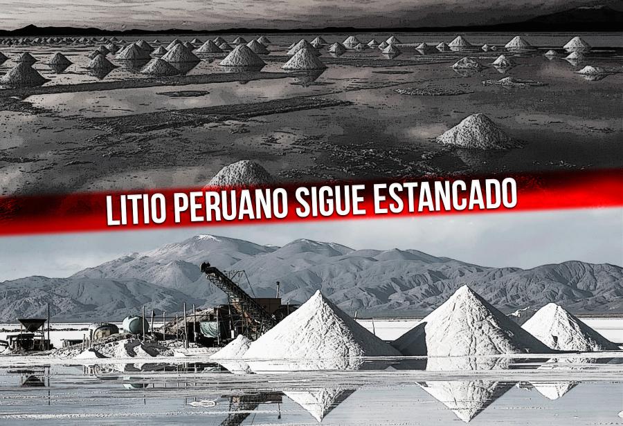 Litio peruano sigue estancado
