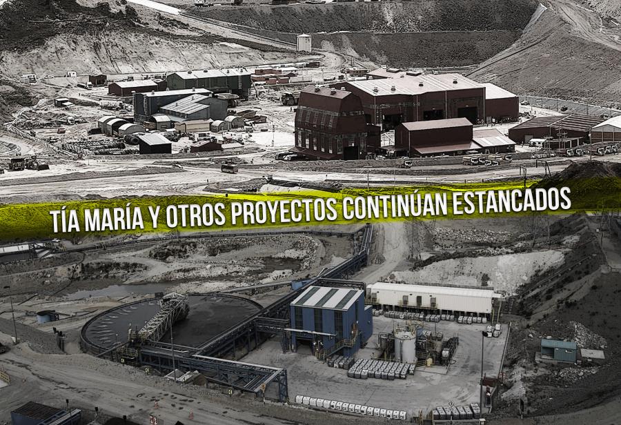 Tía María y otros proyectos continúan estancados