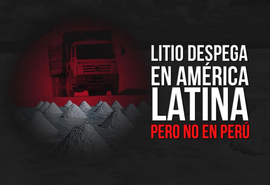 Litio despega en América Latina, pero no en Perú