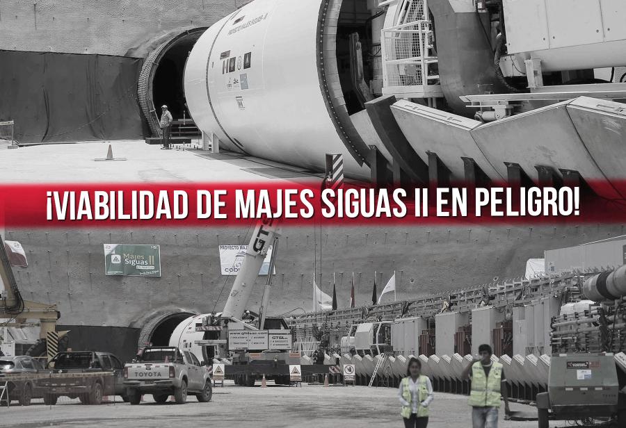 ¡Viabilidad de Majes Siguas II en peligro!