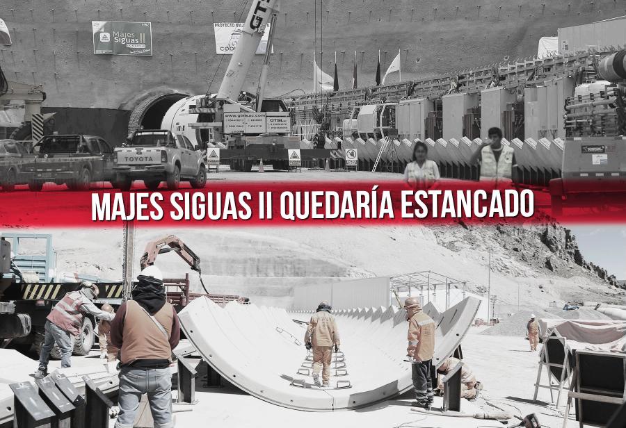 Majes Siguas II quedaría estancado