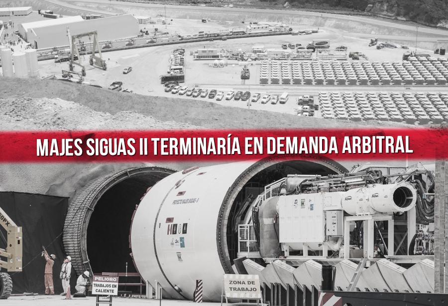 Majes Siguas II terminaría en demanda arbitral