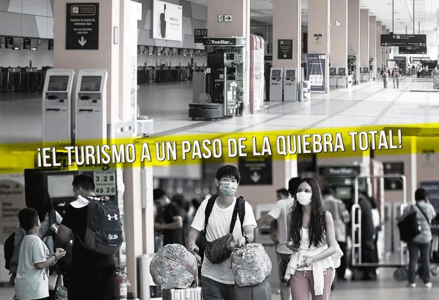 ¡El turismo a un paso de la quiebra total!