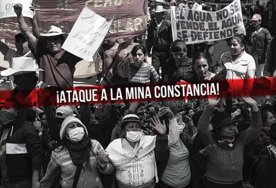 ¡Ataque a la mina Constancia!
