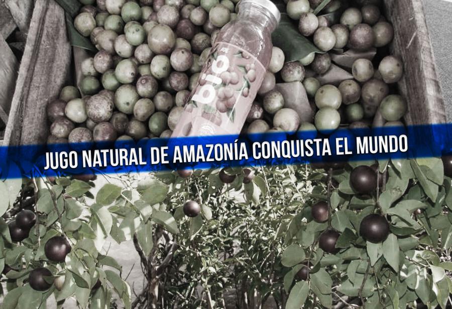 Jugo natural de Amazonía conquista el mundo