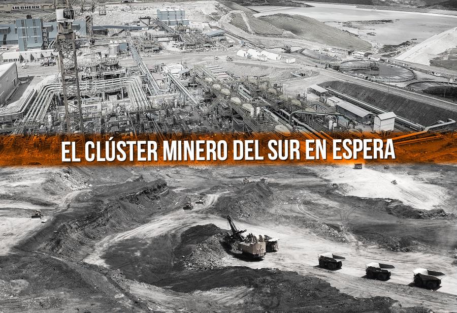 El clúster minero del sur en espera