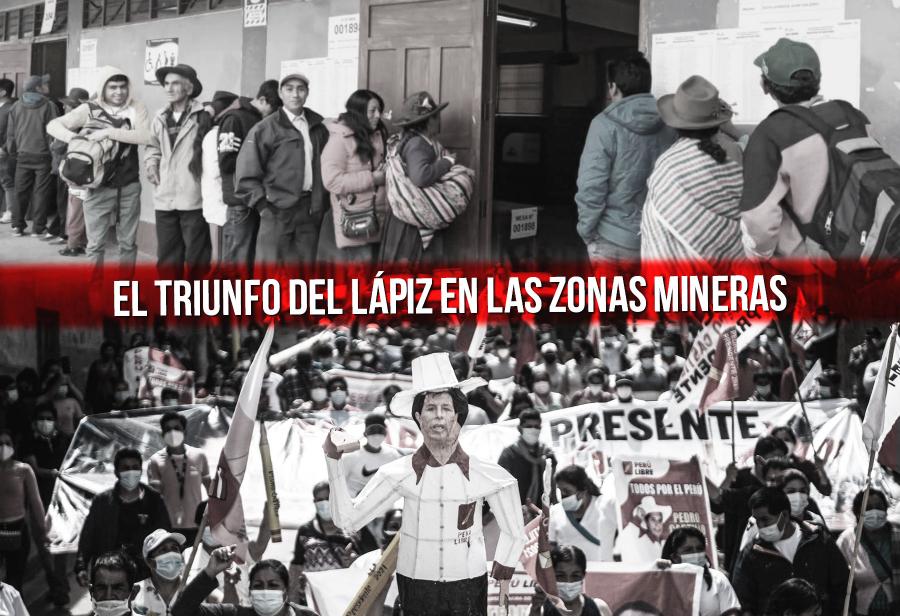 El triunfo del lápiz en las zonas mineras