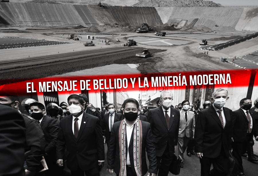 El mensaje de Bellido y la minería moderna