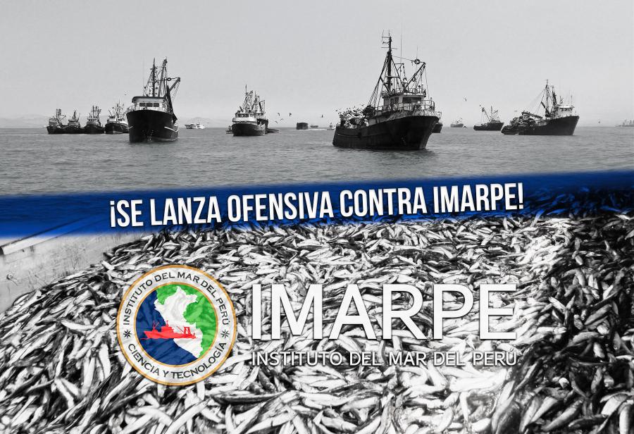 ¡Se lanza ofensiva contra Imarpe!