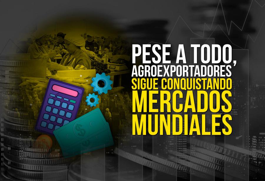 Pese a todo, agroexportadores sigue conquistando mercados mundiales