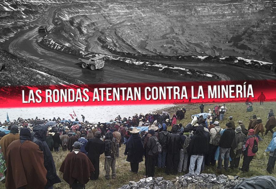 En Piura las rondas tambi&eacute;n atentan contra la miner&iacute;a