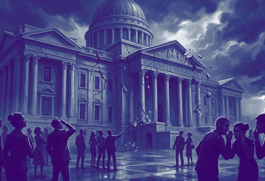 Sin confianza al Gabinete Miralles se viene la anarqu&iacute;a general