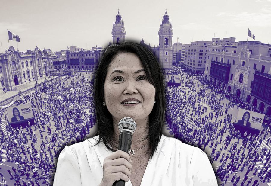 Keiko saca ventaja, pero es insuficiente para ganarle al antisistema y las irregularidades de la ONPE