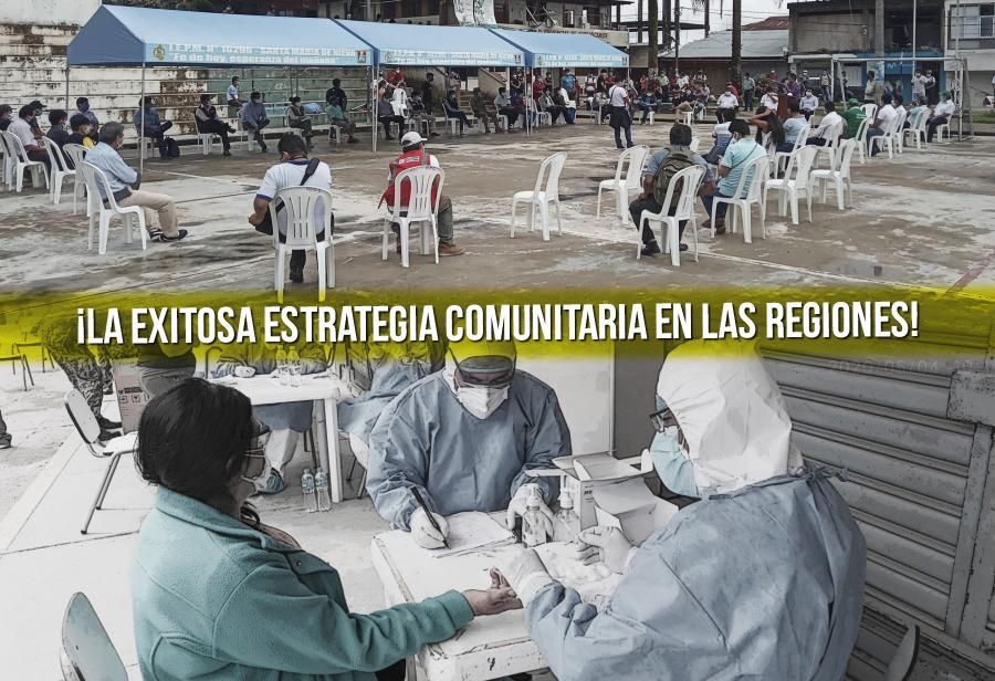 &iexcl;La exitosa estrategia comunitaria en las regiones!