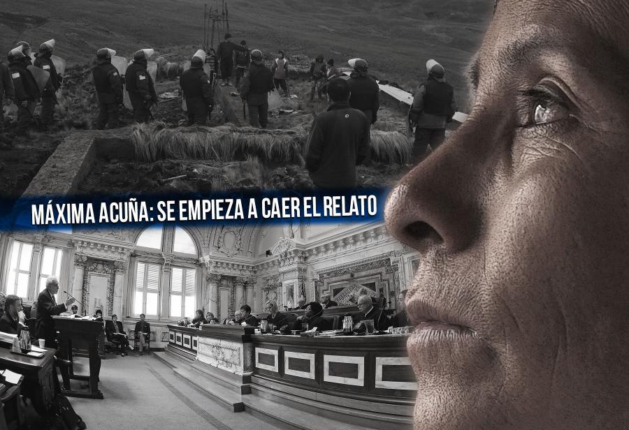Máxima Acuña: se empieza a caer el relato