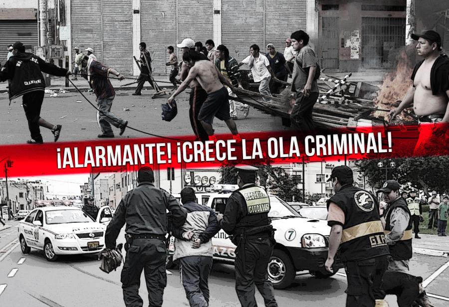 ¡Alarmante! ¡Crece la ola criminal!