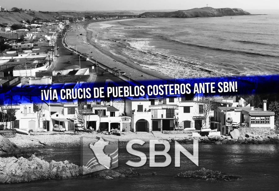 ¡Vía crucis de pueblos costeros ante SBN!