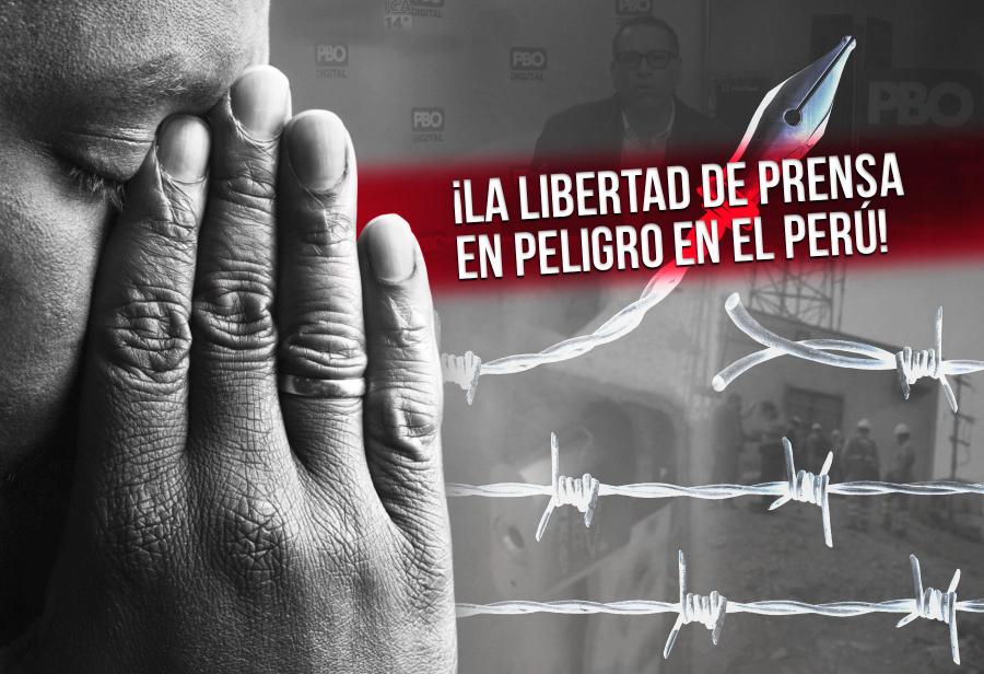 ¡La libertad de prensa en peligro en el Perú!