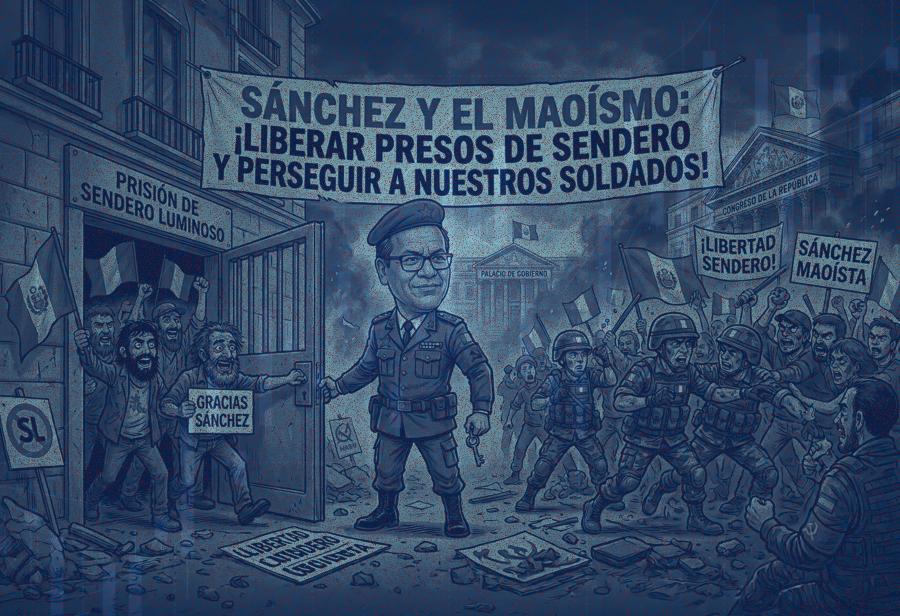 S&aacute;nchez y el mao&iacute;smo: &iexcl;Liberar presos de Sendero y perseguir a nuestros soldados!