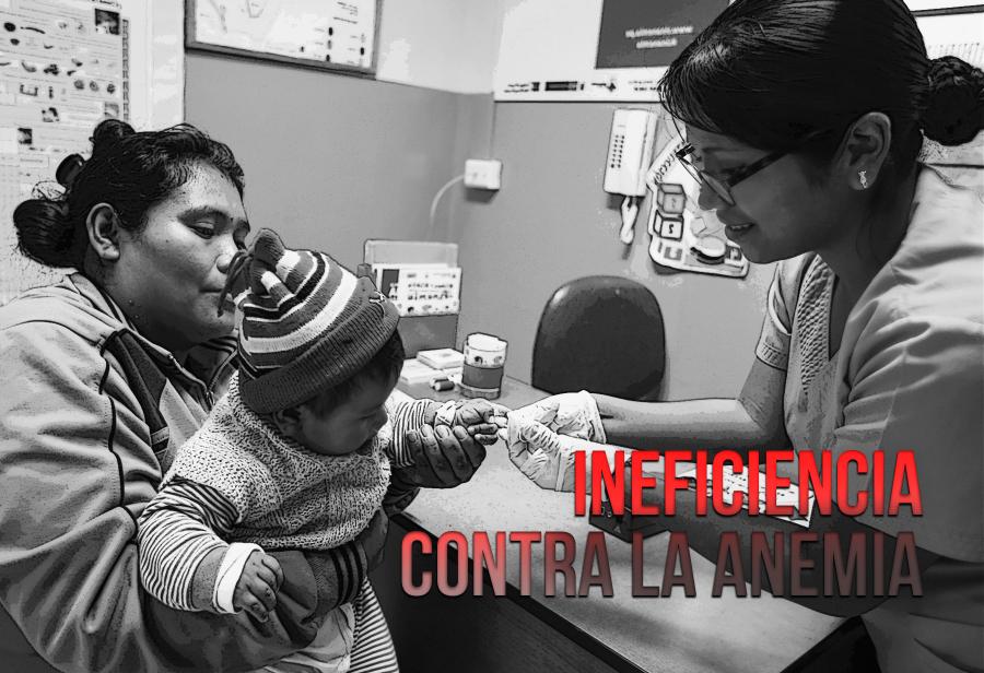 Ineficiencia en lucha contra la anemia