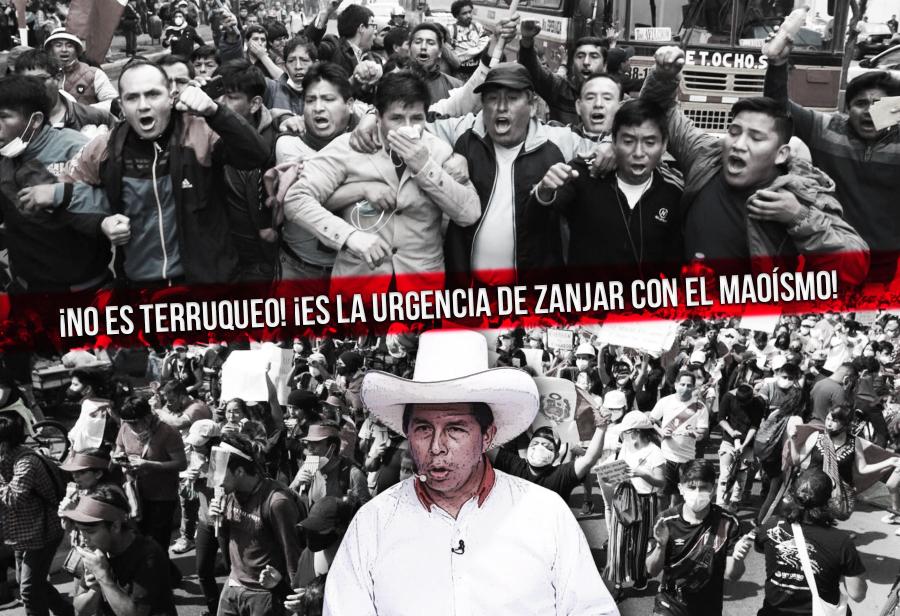 ¡No es terruqueo! ¡Es la urgencia de zanjar con el maoísmo!