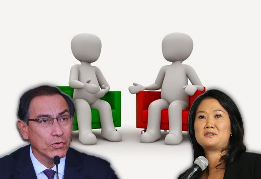 Urgente: &iexcl;Tercera reuni&oacute;n Vizcarra-Keiko! Pero p&uacute;blica
