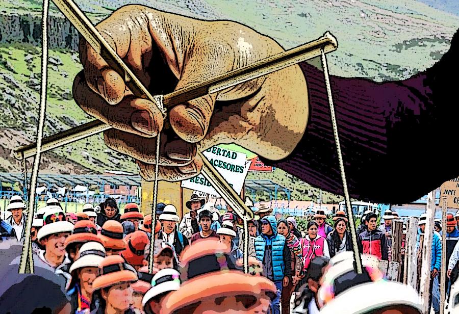 &ldquo;Asesores&rdquo; extremistas manipulan conflictos sociales