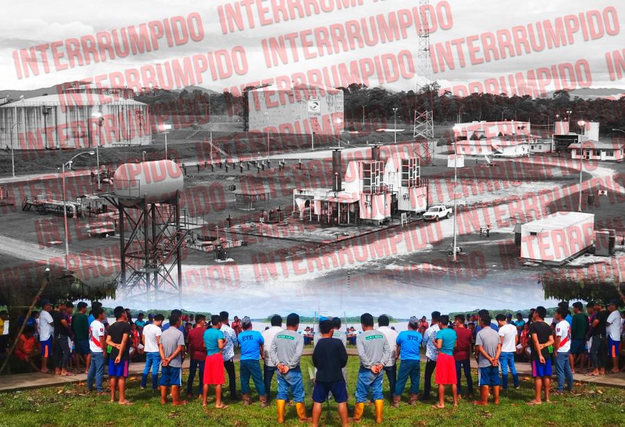 Oleoducto, otra vez interrumpido