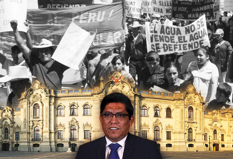 &iquest;Ejecutivo se pone de lado de antimineros?