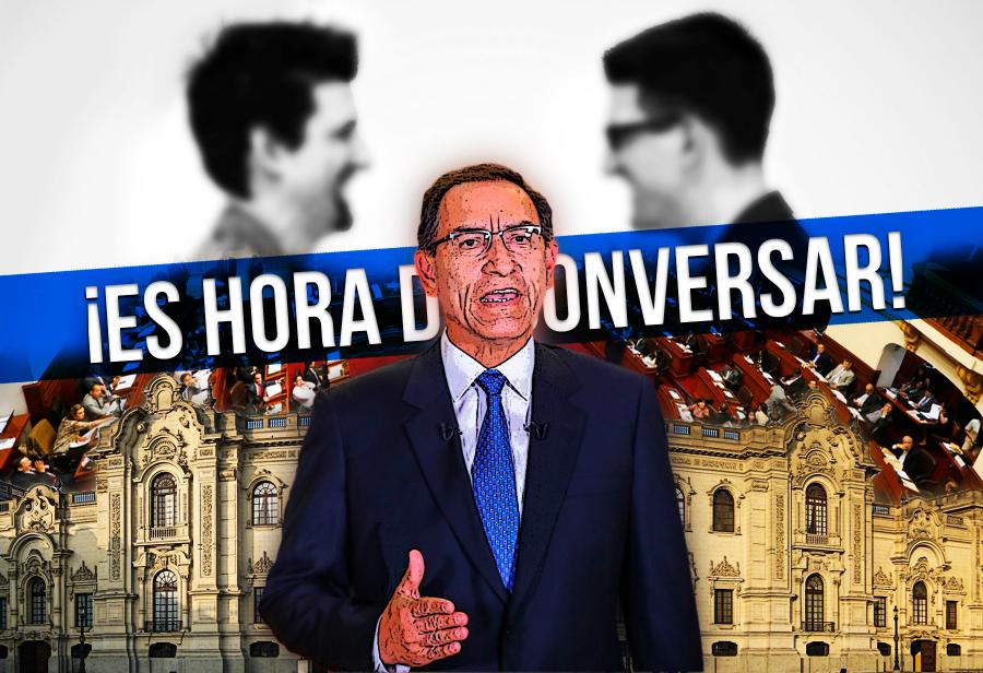 &iexcl;Presidente Vizcarra, es hora de conversar!