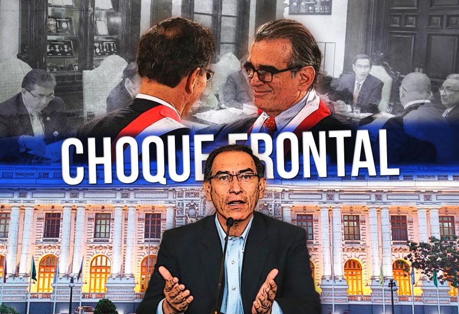 Vizcarra avanza al choque frontal