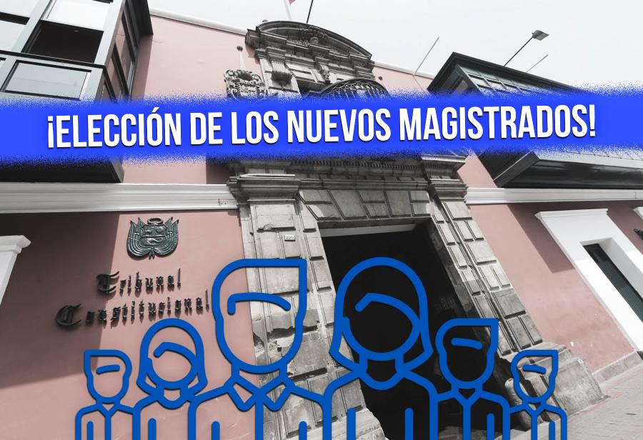&iexcl;La urgencia de elegir a los seis miembros del TC!