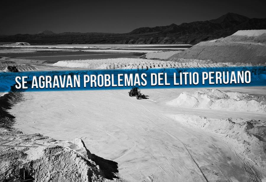 Se agravan problemas del litio peruano