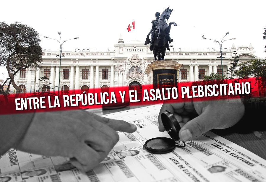 Entre la Rep&uacute;blica y el asalto plebiscitario