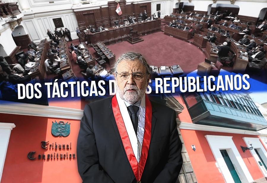 Dos t&aacute;cticas de los republicanos