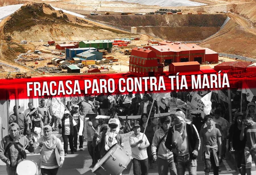 Fracasa paro contra T&iacute;a Mar&iacute;a